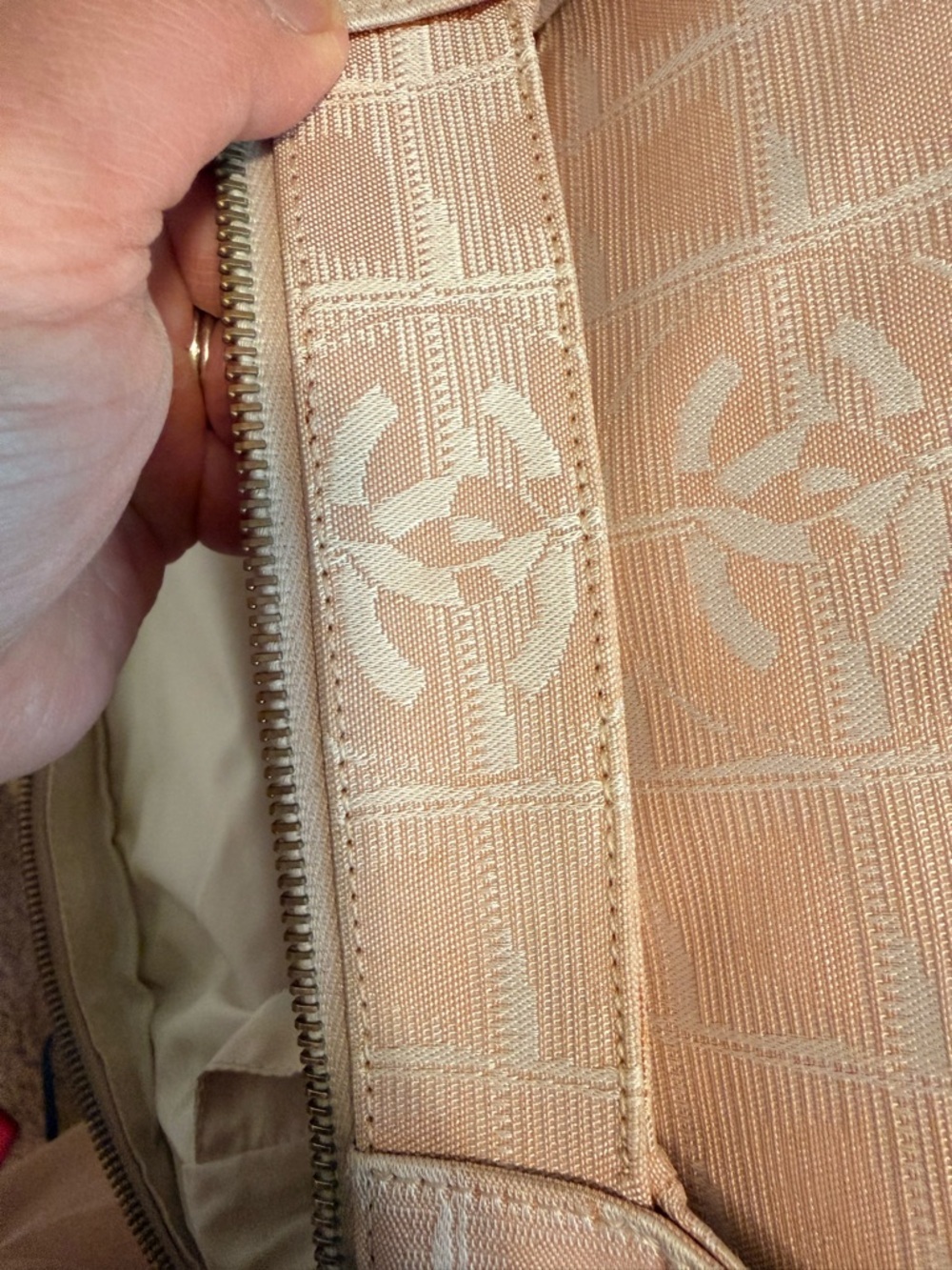 CHANEL CC Travel Line Tote Bag - Picture 14 of 15